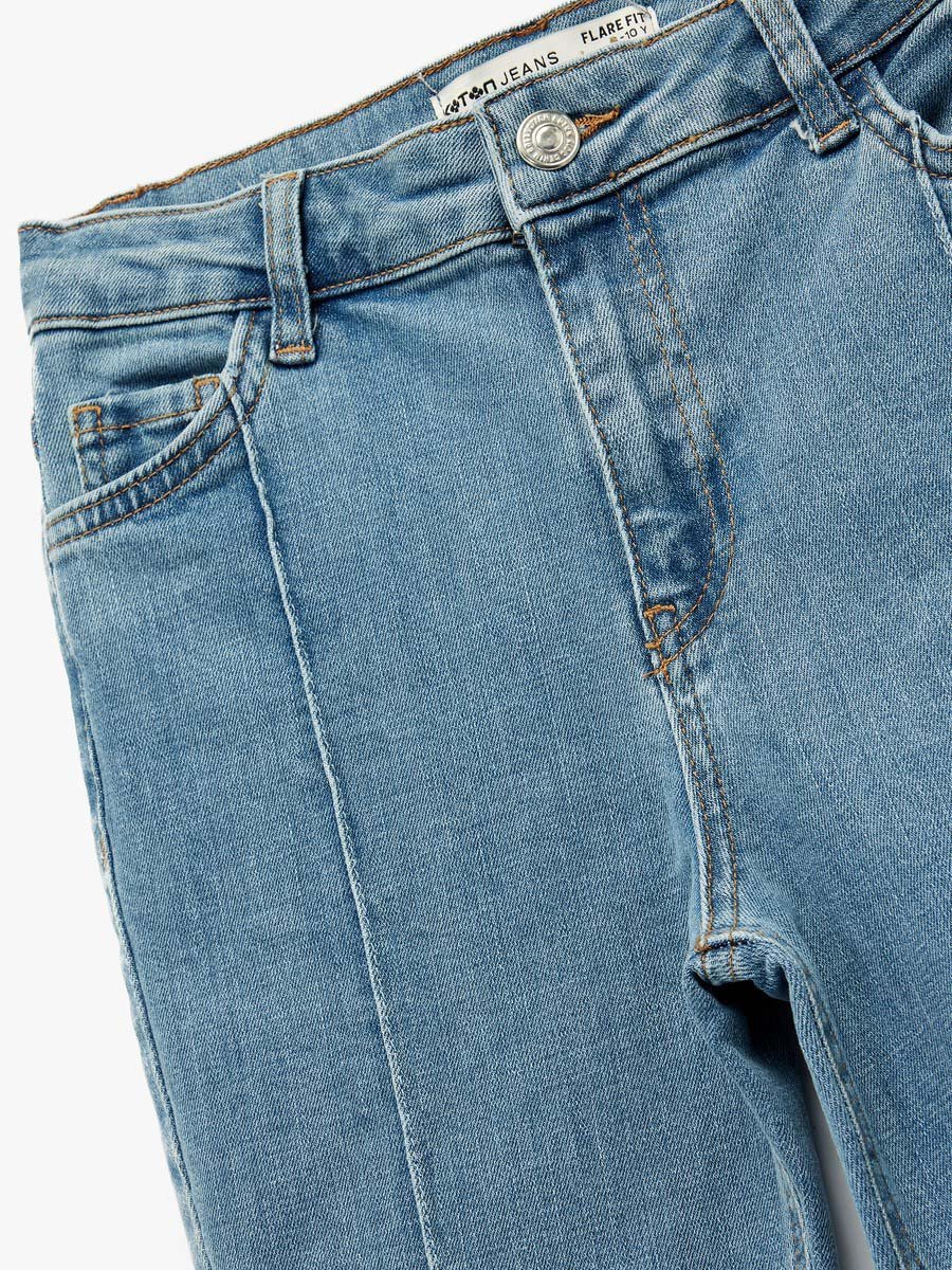 Fit and Flared Jeans