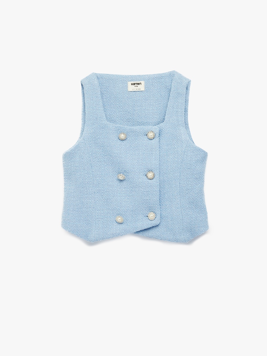 Tweed Vest