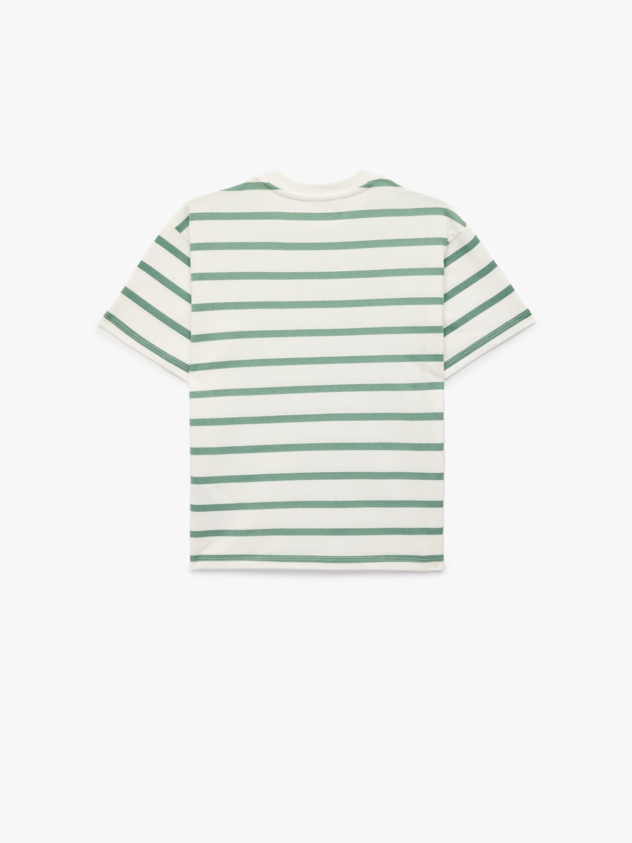 Cotton Striped T-Shirt