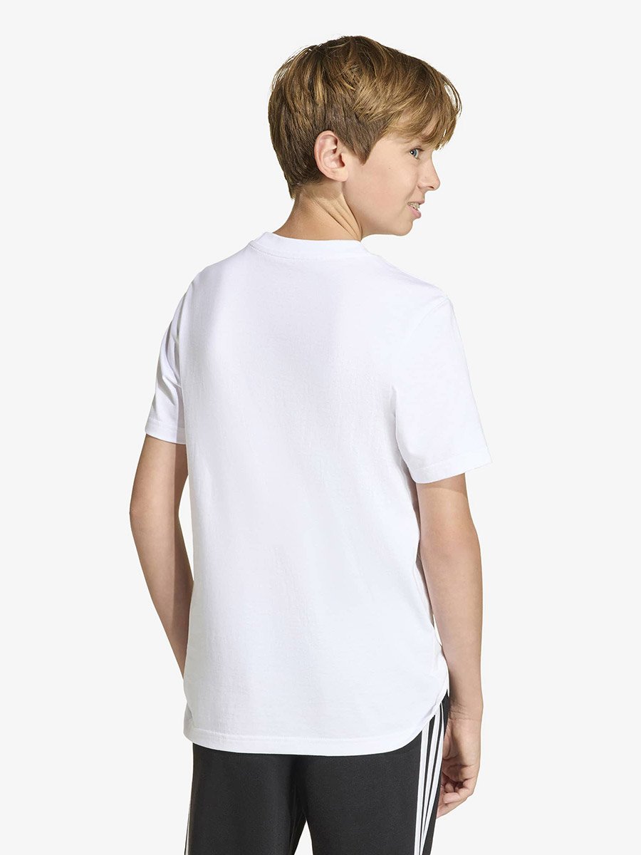 Kids White Gaming Print T-Shirt