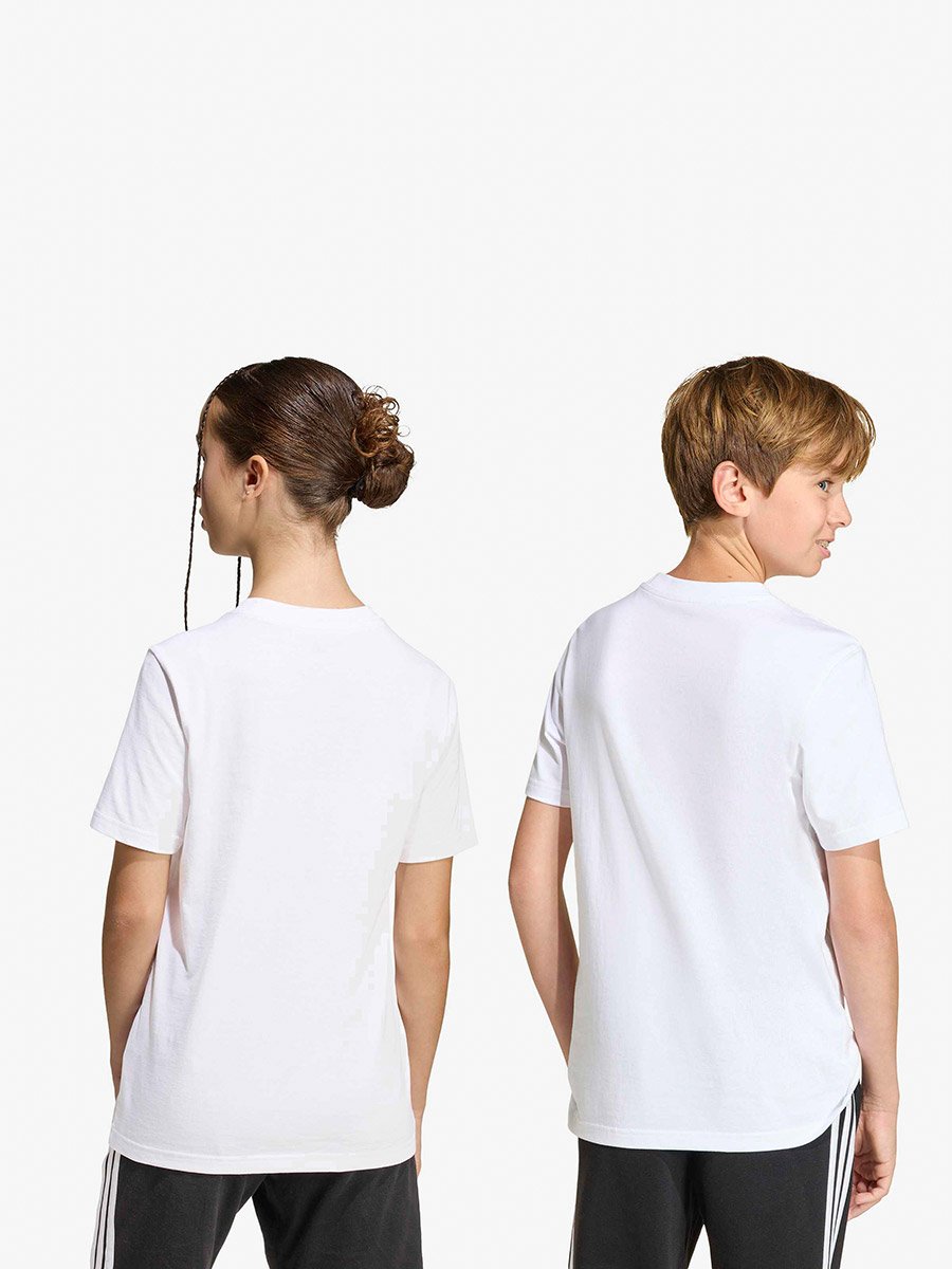 Kids White Gaming Print T-Shirt