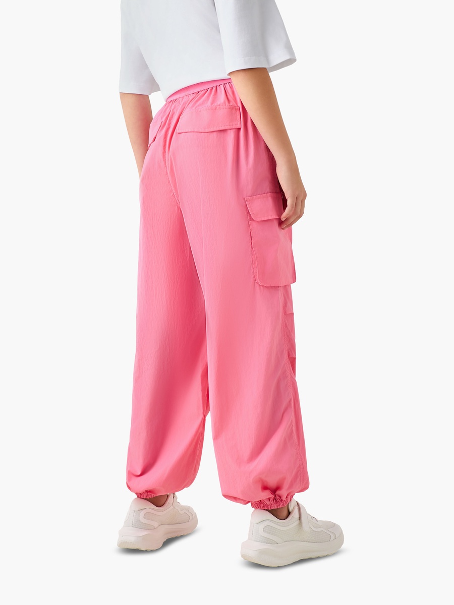 Elasticated Waist Joggers with Flap Pockets