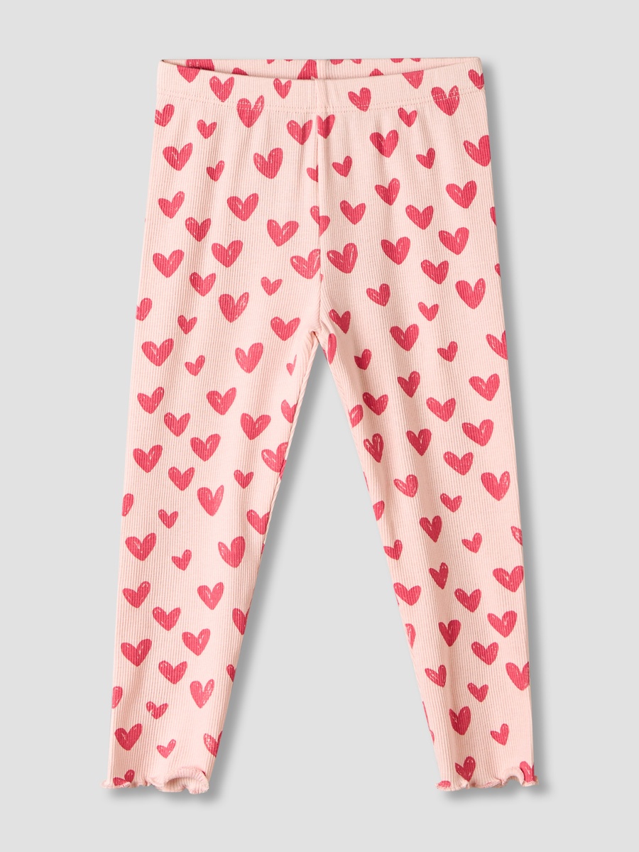 Pack of 2 Leggings with Elasticated Waist