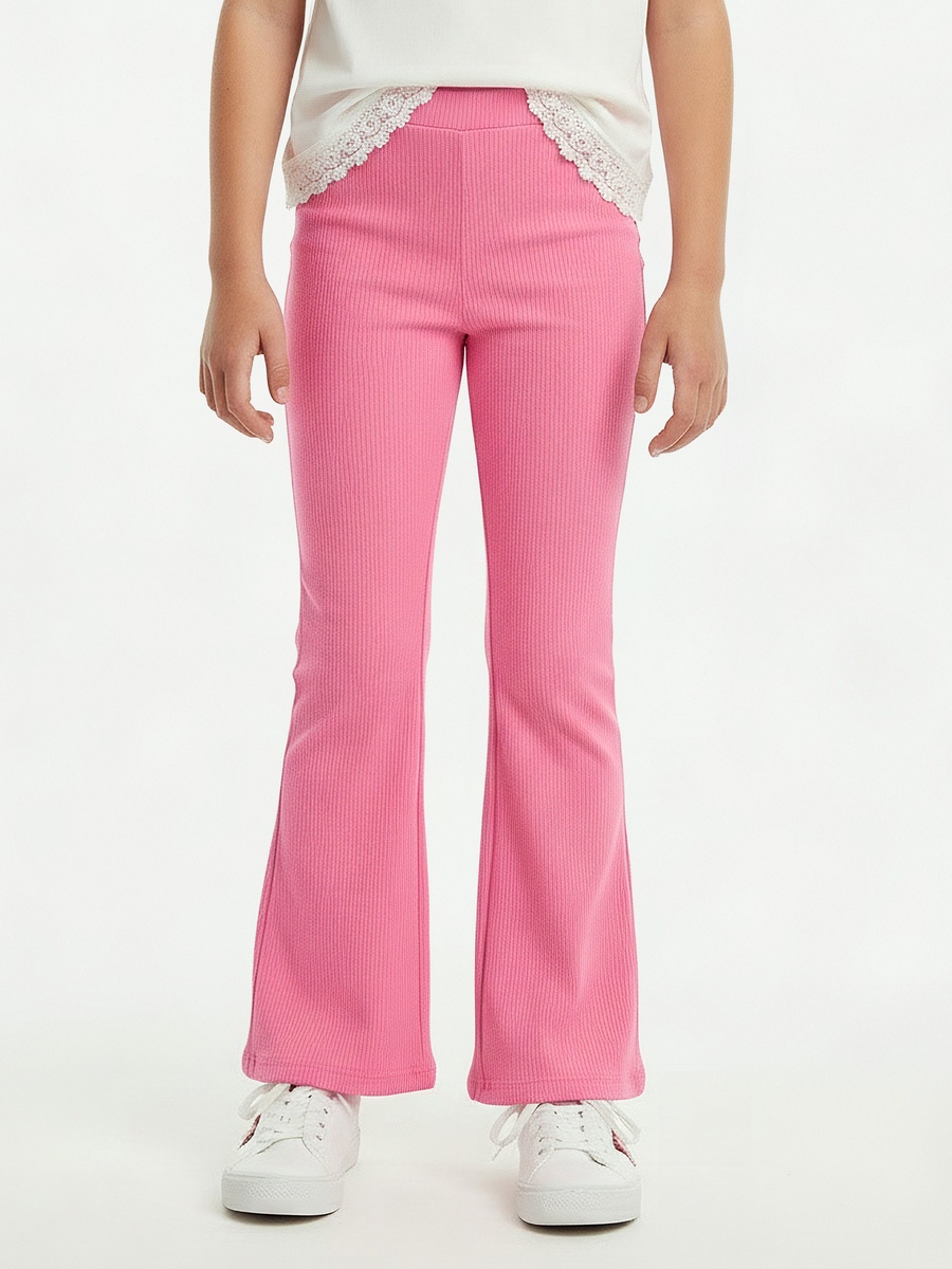 Leggings with Flared Hem