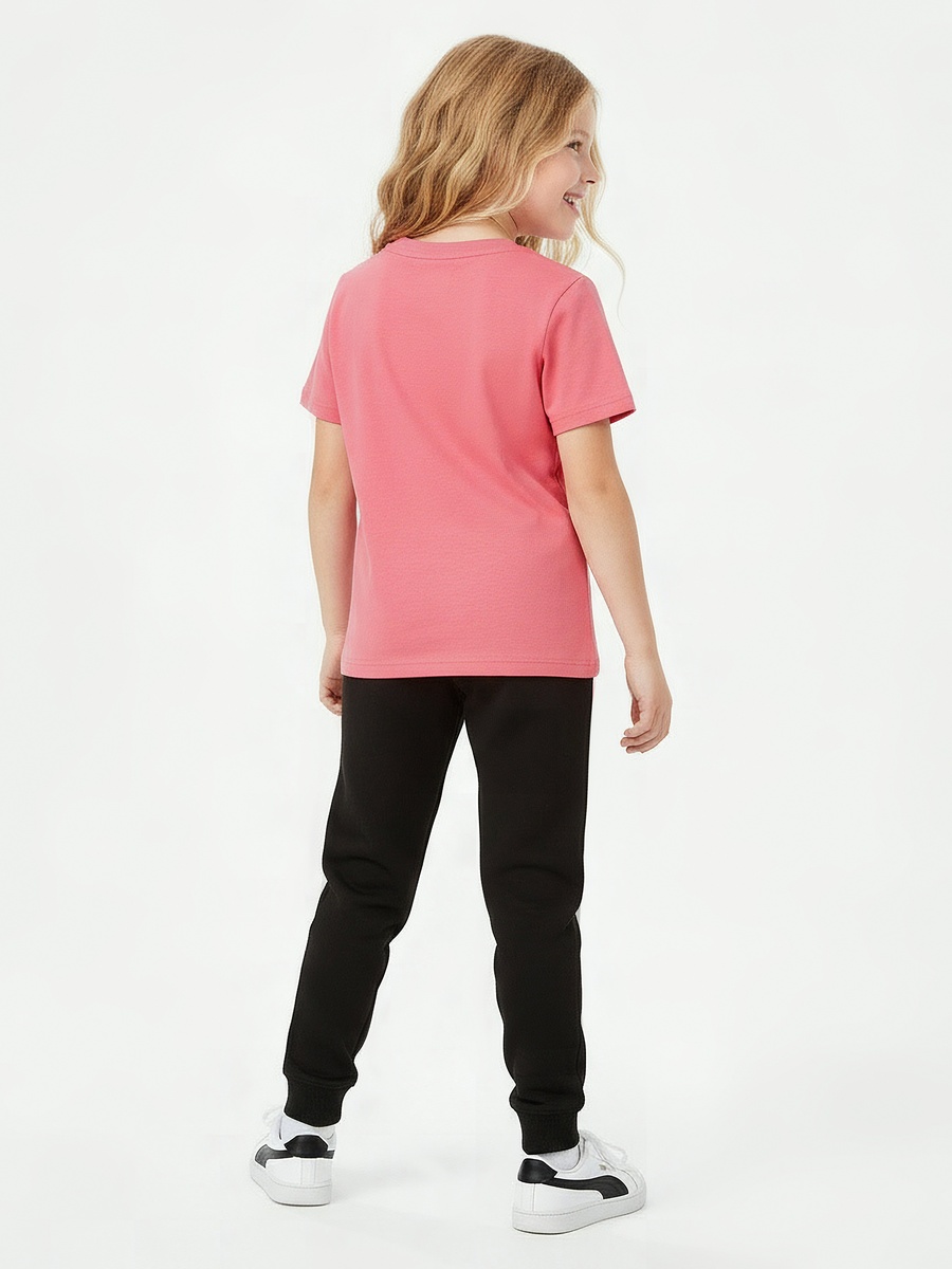 Round Neck Short Sleeves T-Shirt with Logo Print