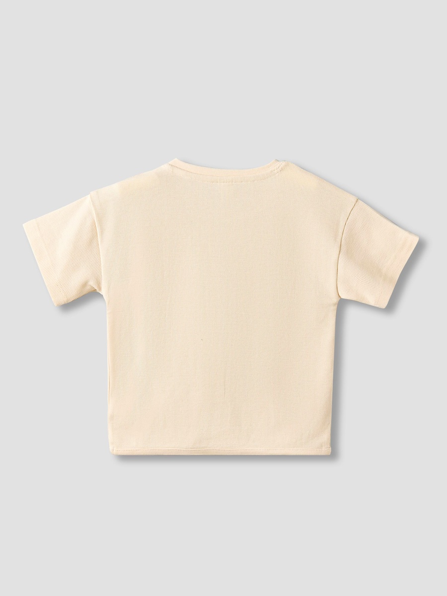 Crew Neck Short Sleeves T-Shirt with Pocket