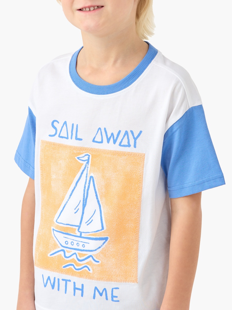 Pack of 2 Short Sleeve T-Shirt with Print