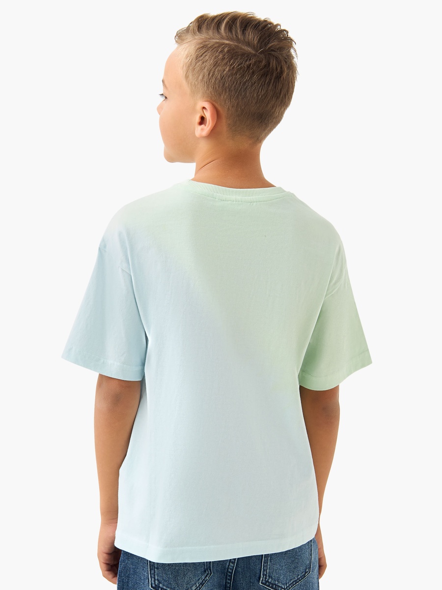 Crew Neck Short Sleeve T-Shirt with Bugs Bunny Print