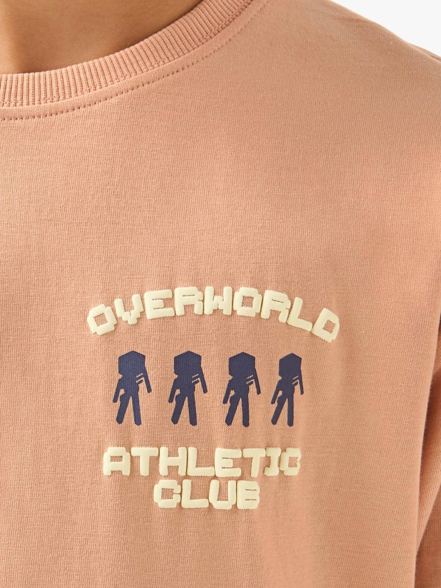 Crew Neck Short Sleeves T-Shirt with Graphic Print