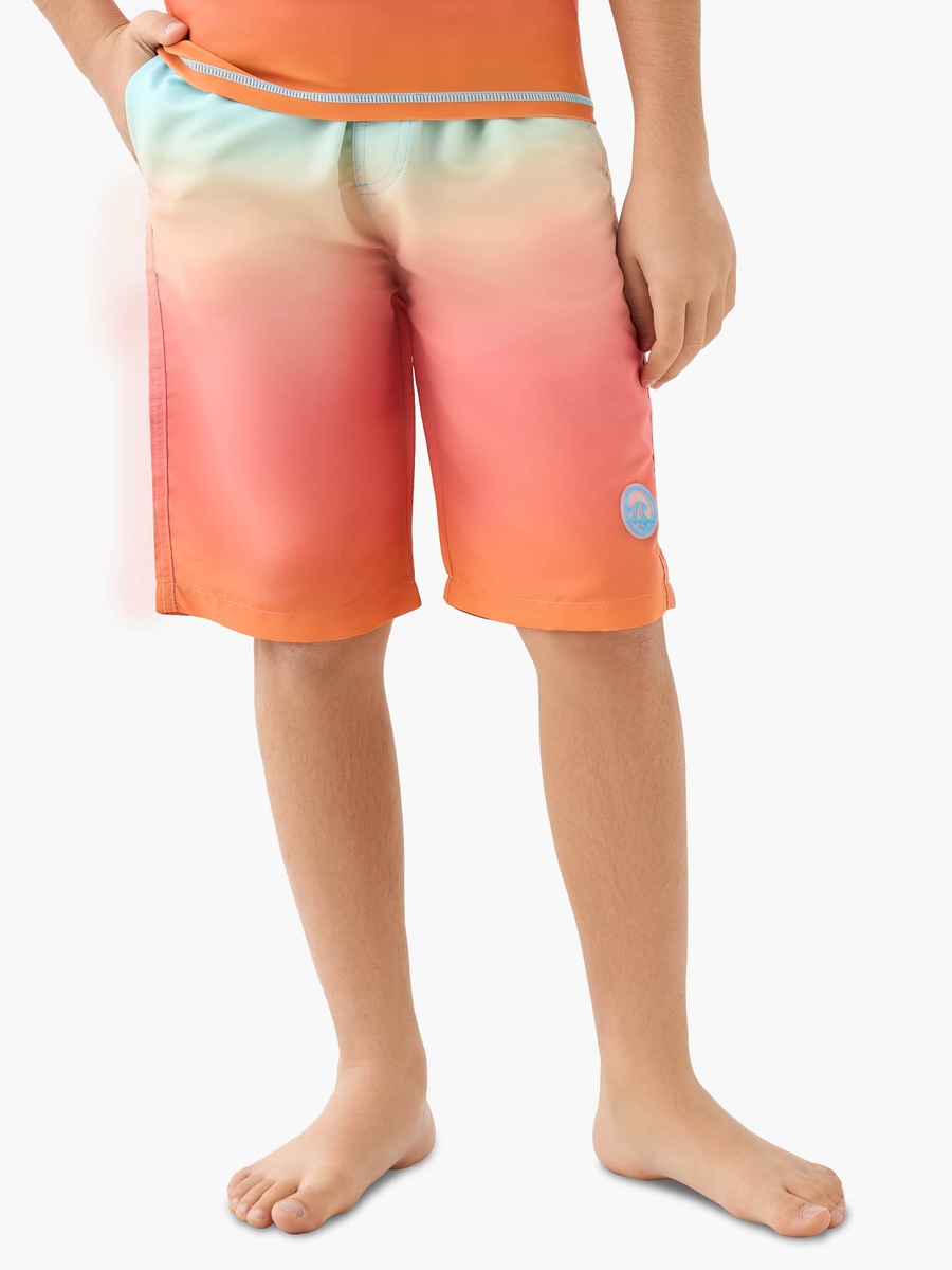 Ombre Print Rash Guard Set