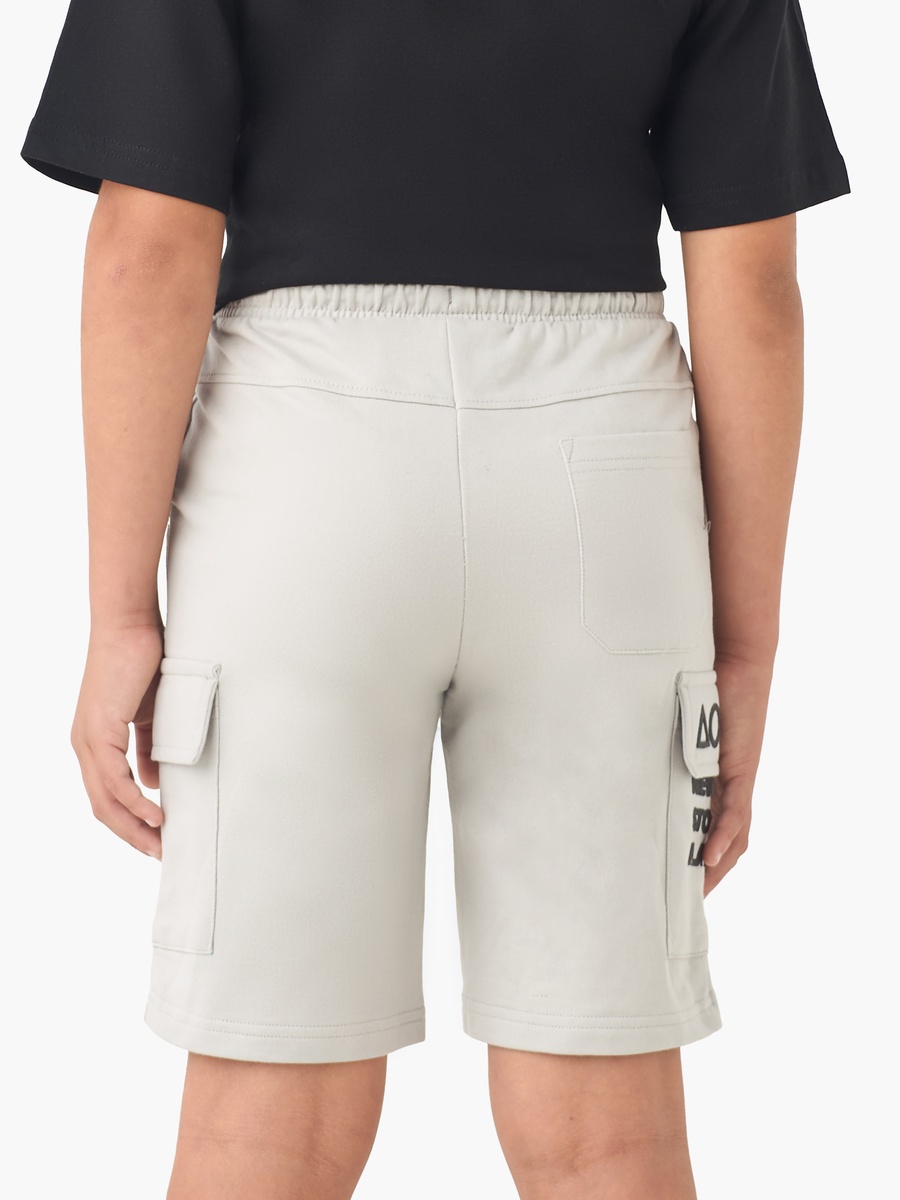 Elasticated Drawstring Shorts with Logo