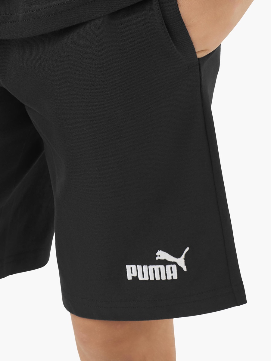 Knee Length Elasticated Shorts with Logo Print