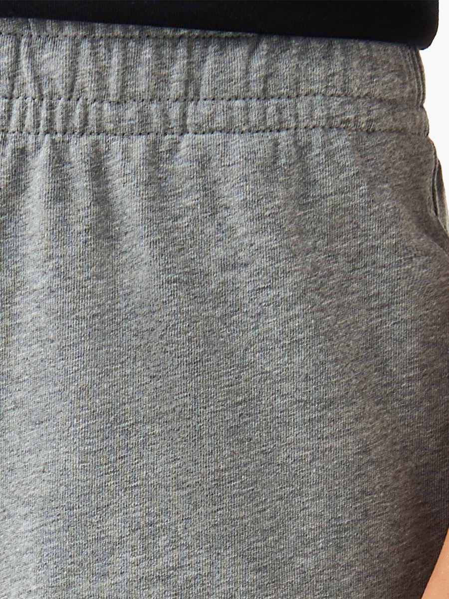 Knee Length Elasticated Waist Shorts with Logo Embroidery