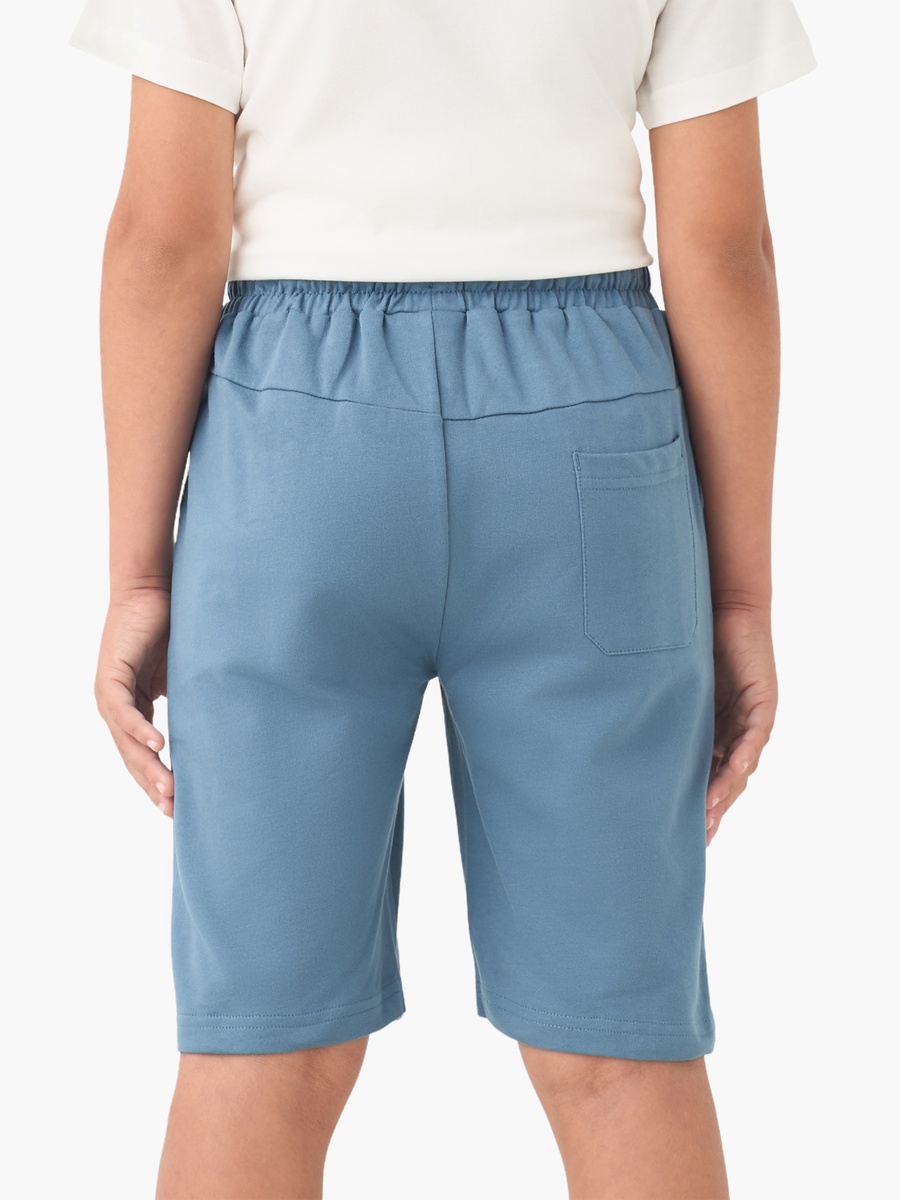 Elasticated Drawstring Shorts with Pockets