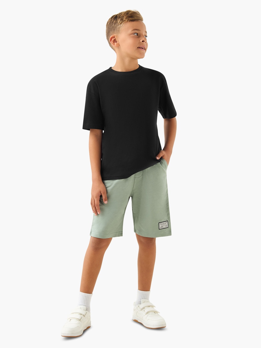 Elasticated Drawstring Shorts with Pockets