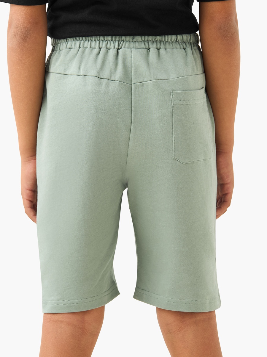 Elasticated Drawstring Shorts with Pockets