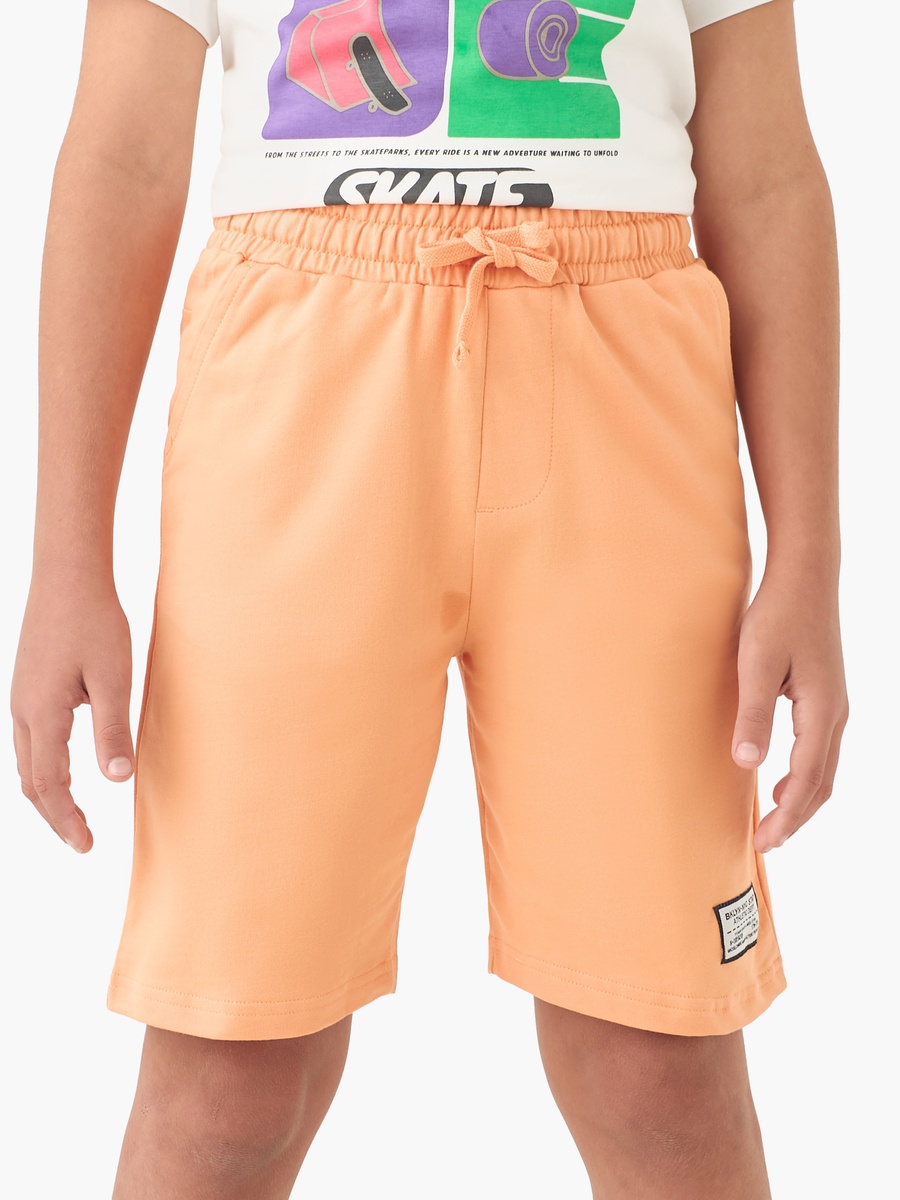 Elasticated Drawstring Shorts with Pockets