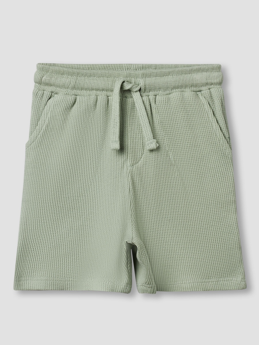 Crew Neck Short Sleeves T-Shirt and Shorts Set with Safari Embroidery