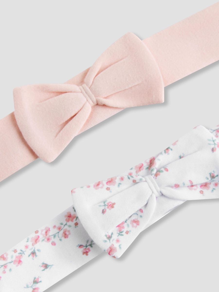 Pack of 2 Hairband with Bow Accent