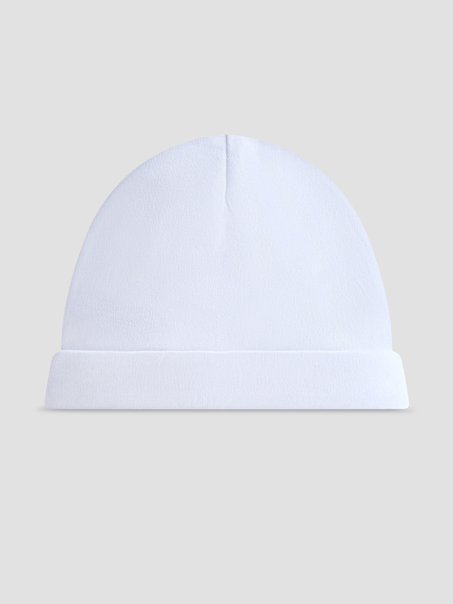 Cap with Cloud Embroidery