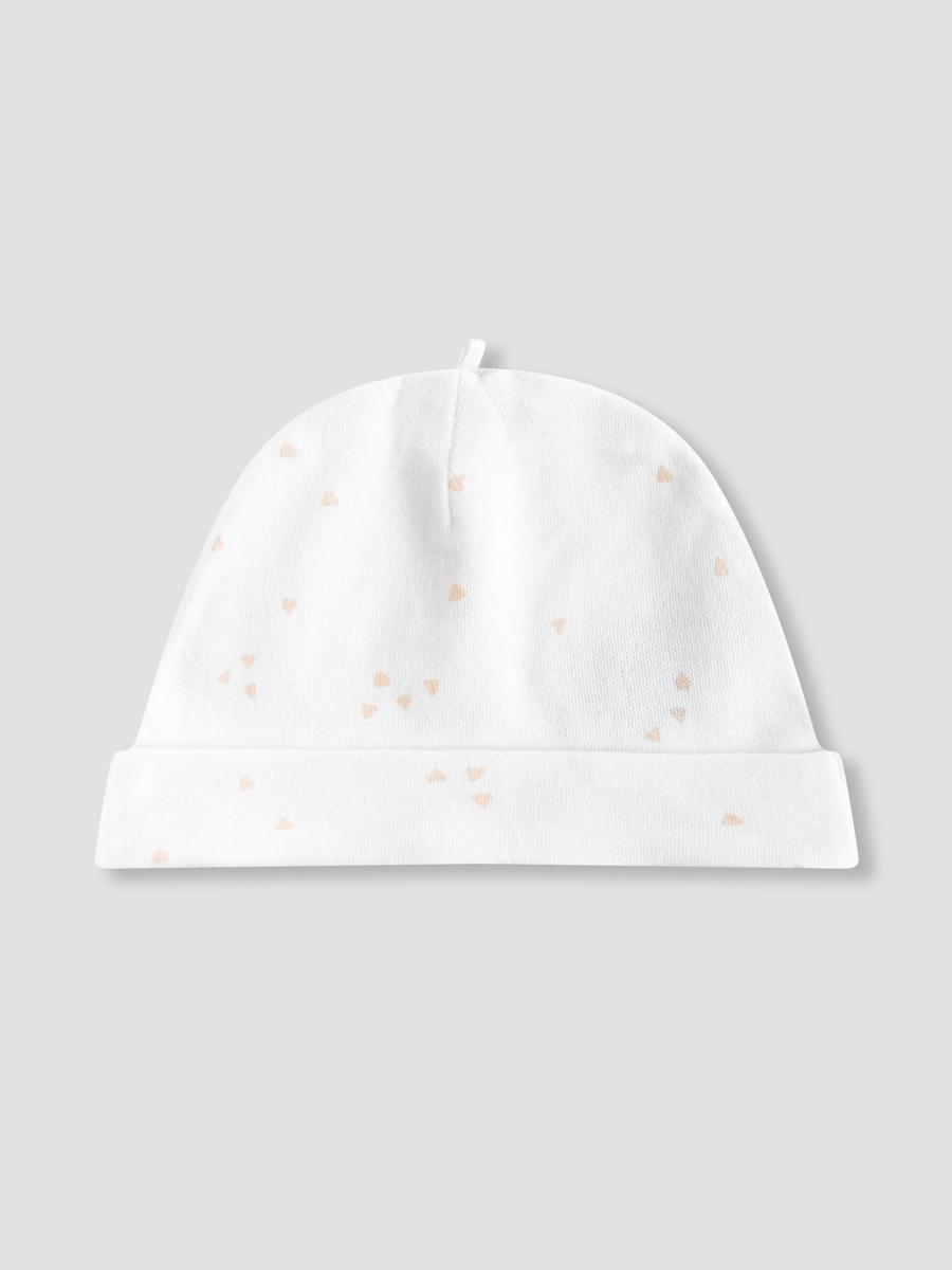 Pack of 2 Cap with Turn-Up Hem