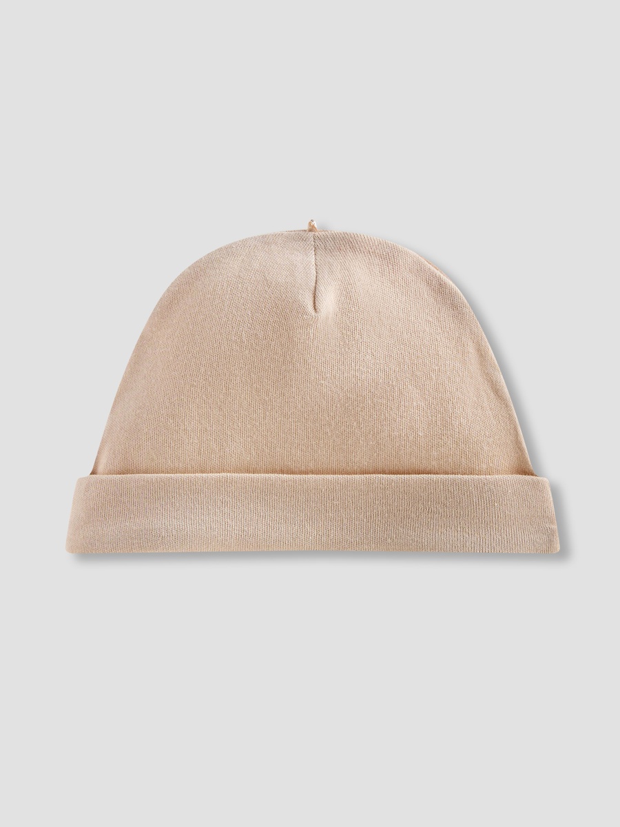 Pack of 2 Cap with Turn-Up Hem