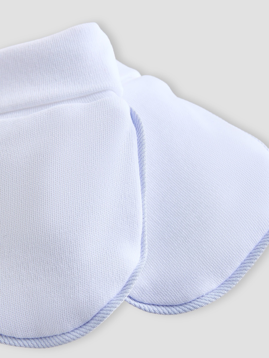 Mittens with Piping Trim 0-36 Months