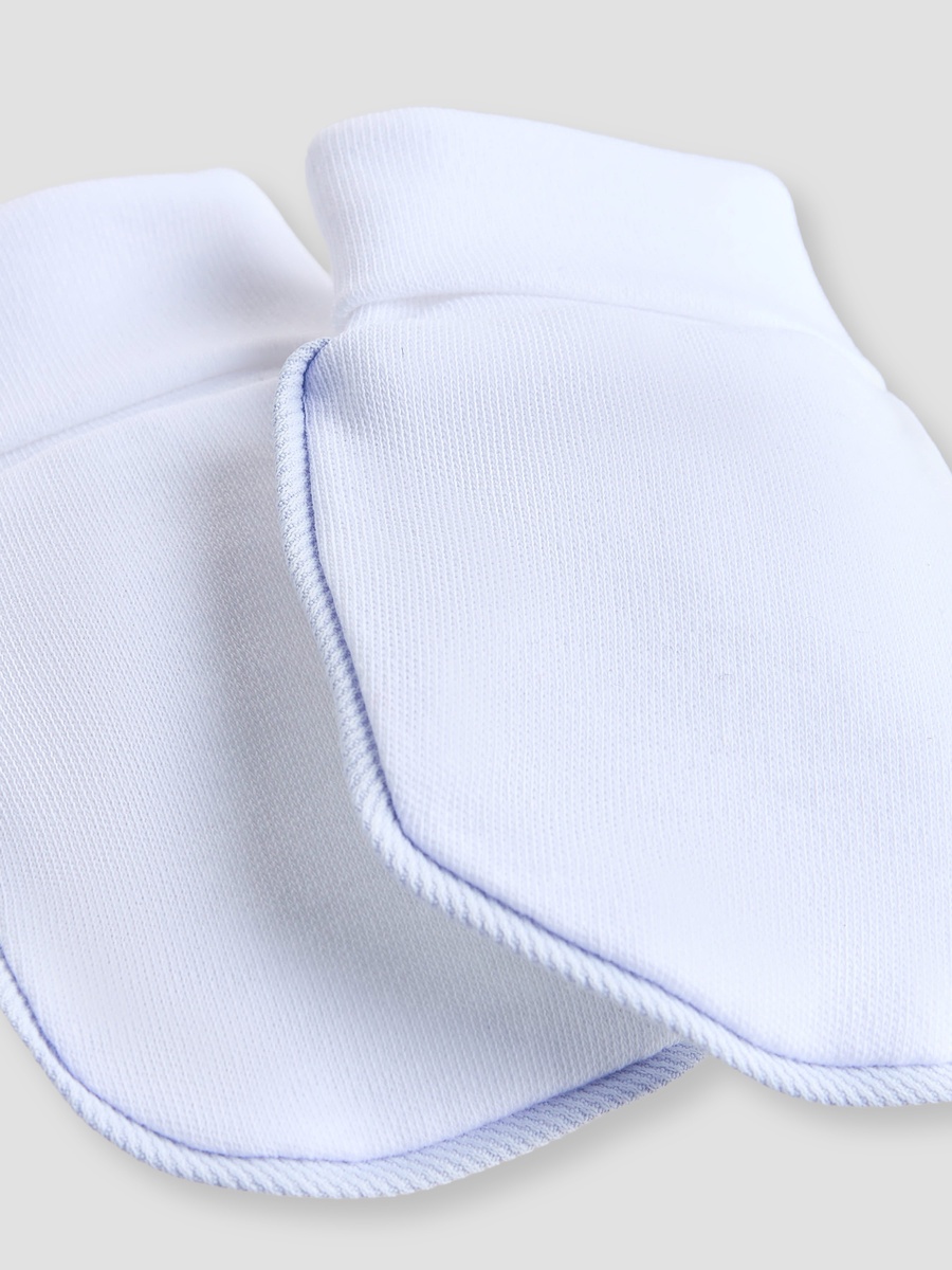 Mittens with Piping Trim 0-36 Months