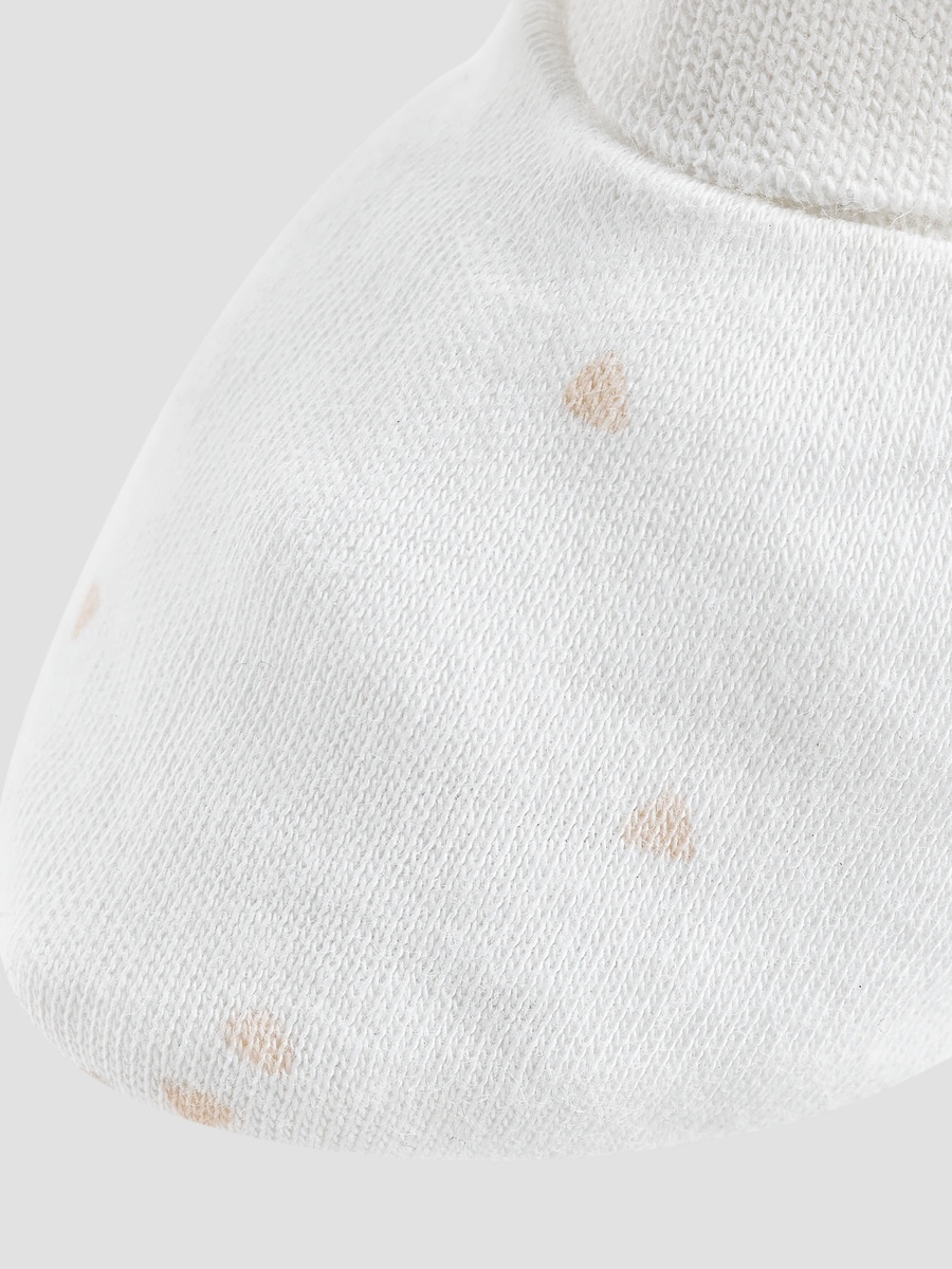 Pack of 2 Booties with Textured Hem