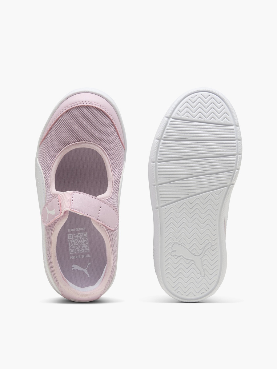 Courtflex v3 Lina V Hook and Loop Ankle Sneakers