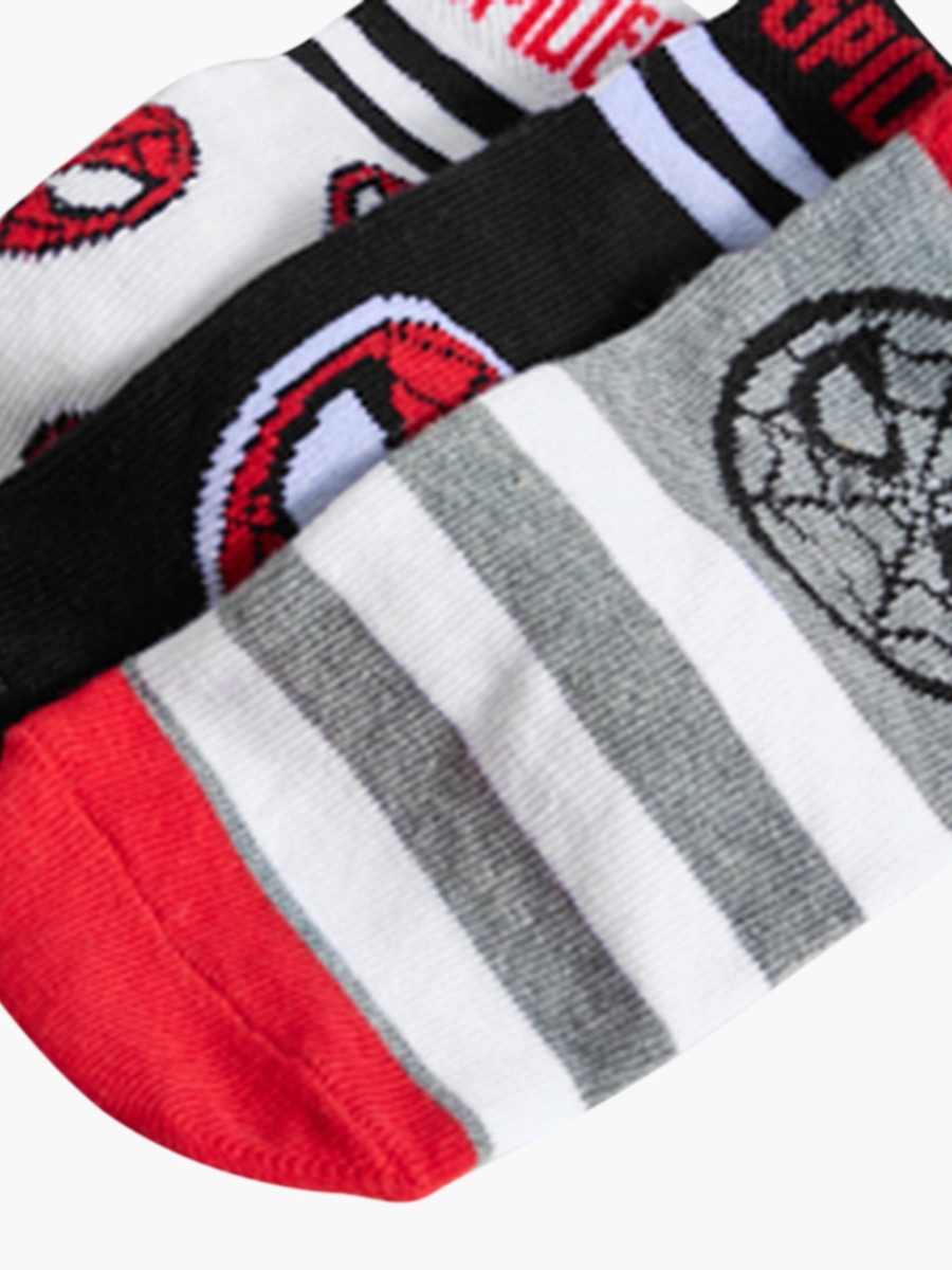 Pack of 5 Socks with Spider-Man Print