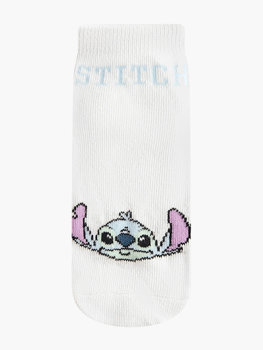Pack of 7 Stitch Print Ankle Length Socks