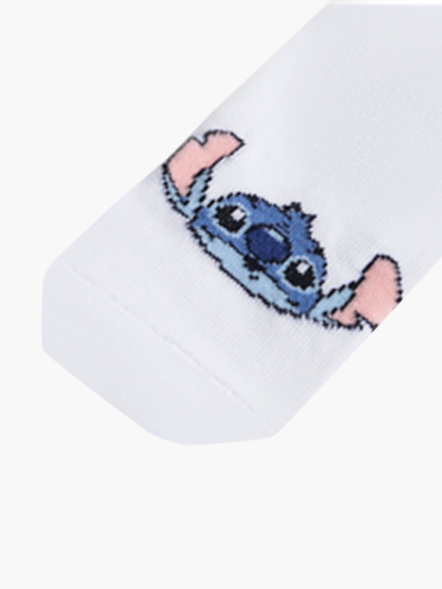 Pack of 3 Stitch Print Ankle Length Socks