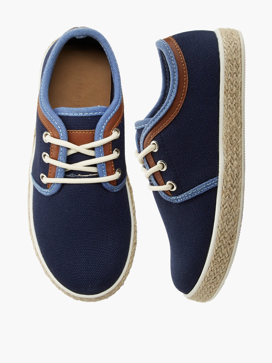 Lace-Up Espadrille Sneakers