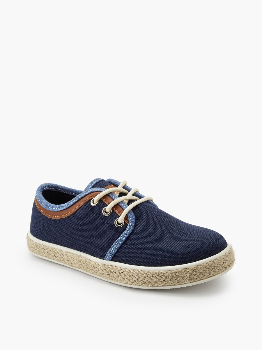 Lace-Up Espadrille Sneakers