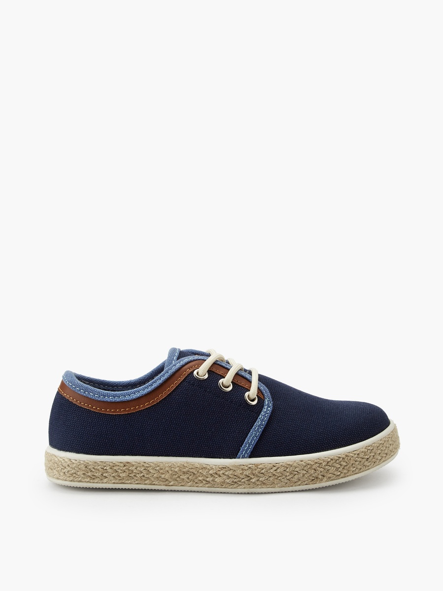 Lace-Up Espadrille Sneakers
