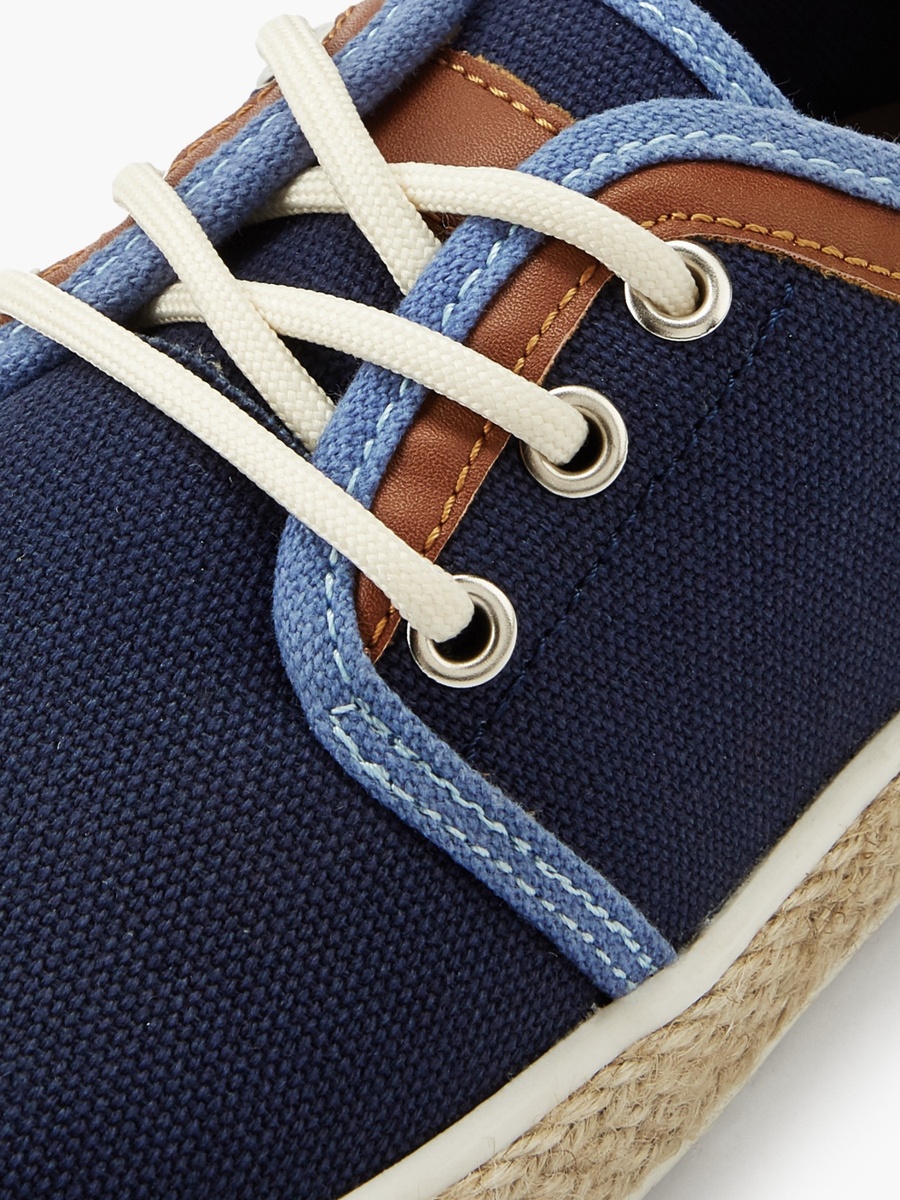 Lace-Up Espadrille Sneakers