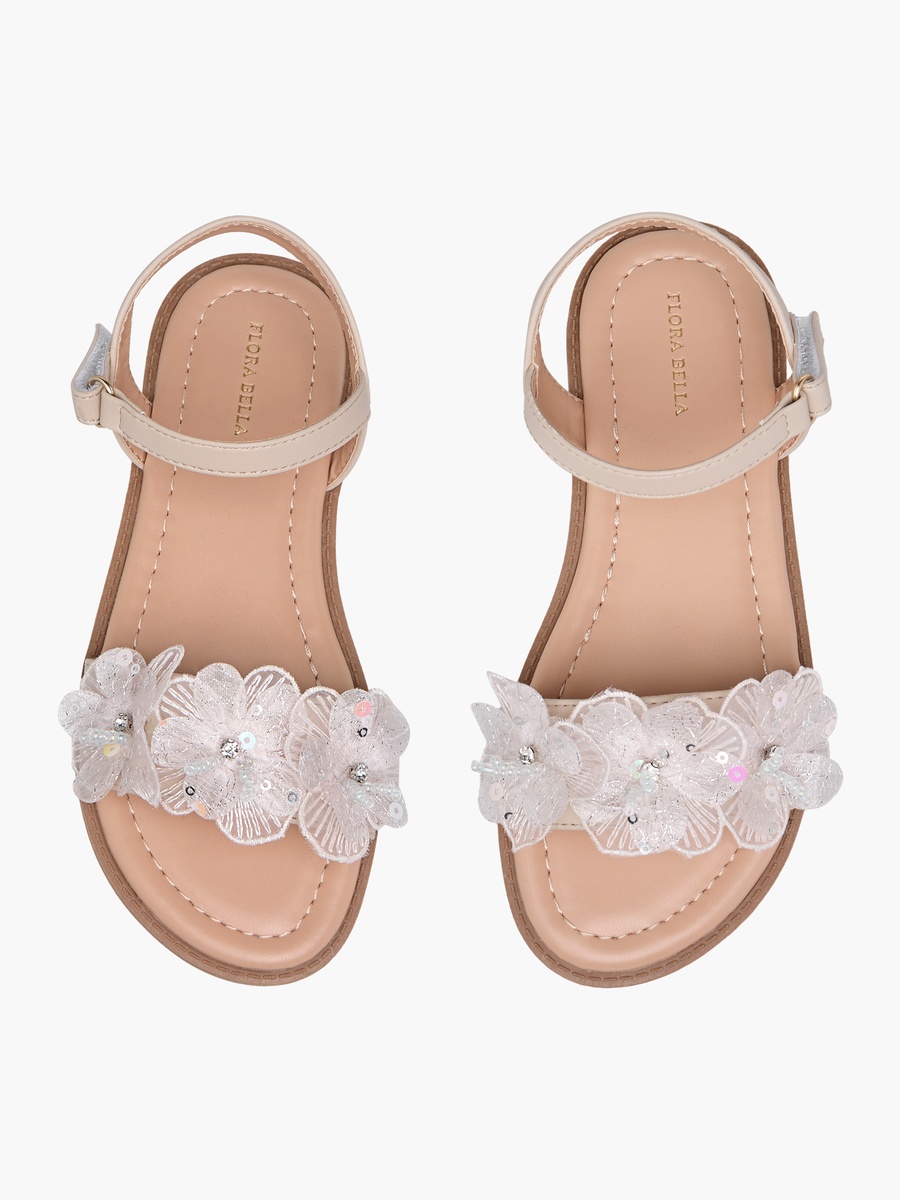 Floral Applique Sandals
