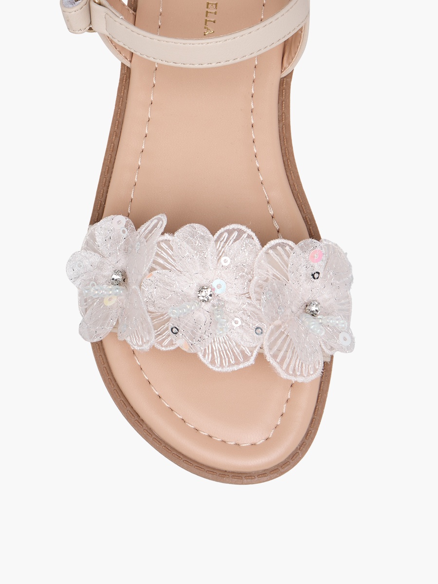 Floral Applique Sandals