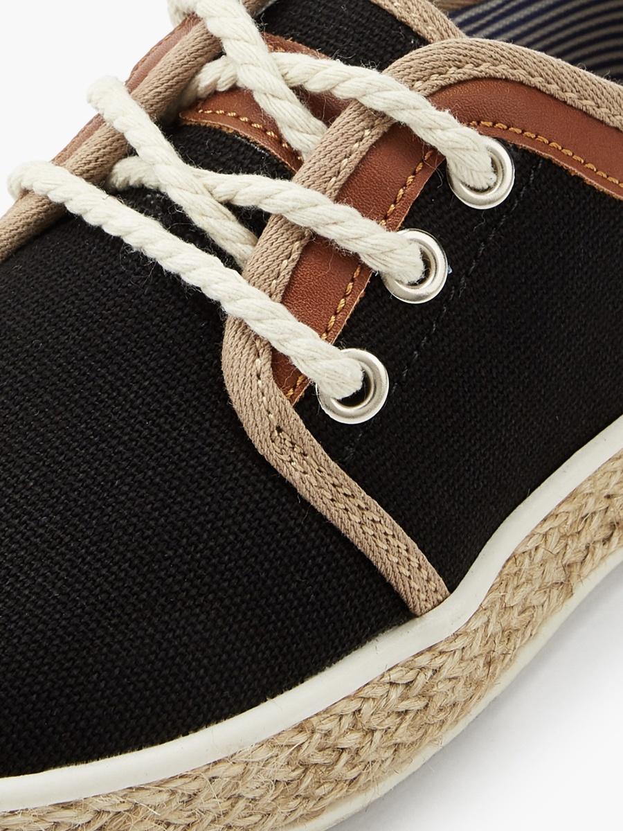Lace-Up Espadrille Sneakers