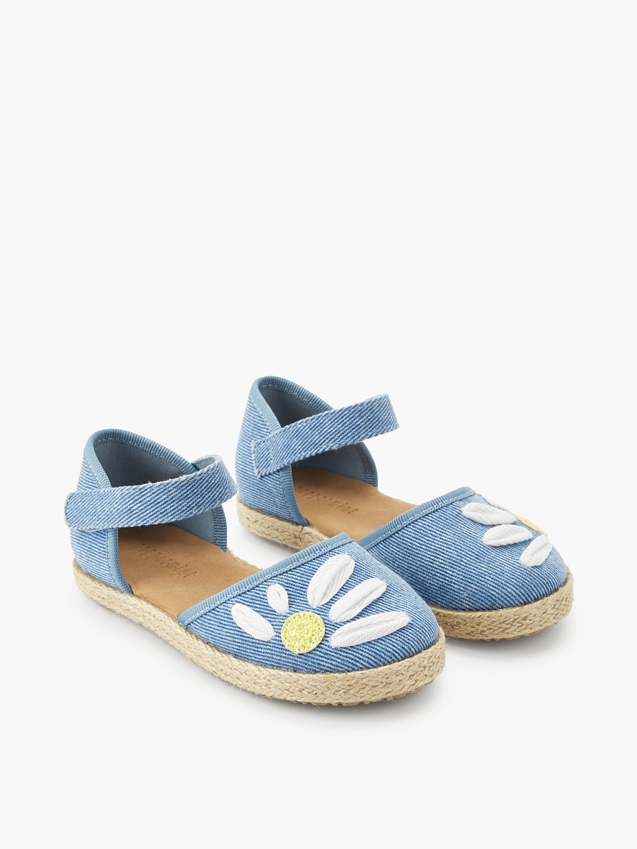 Hook and Loop Espadrille Shoes