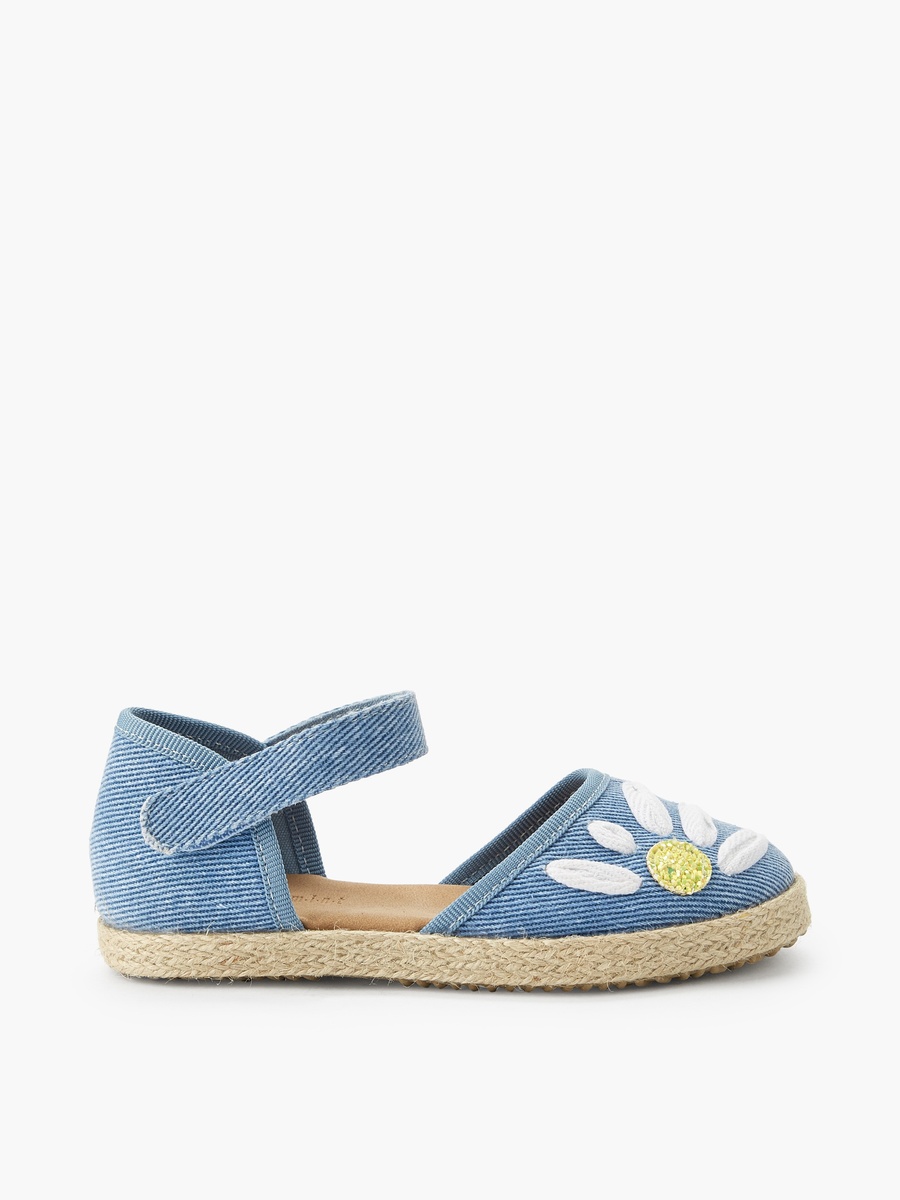 Hook and Loop Espadrille Shoes