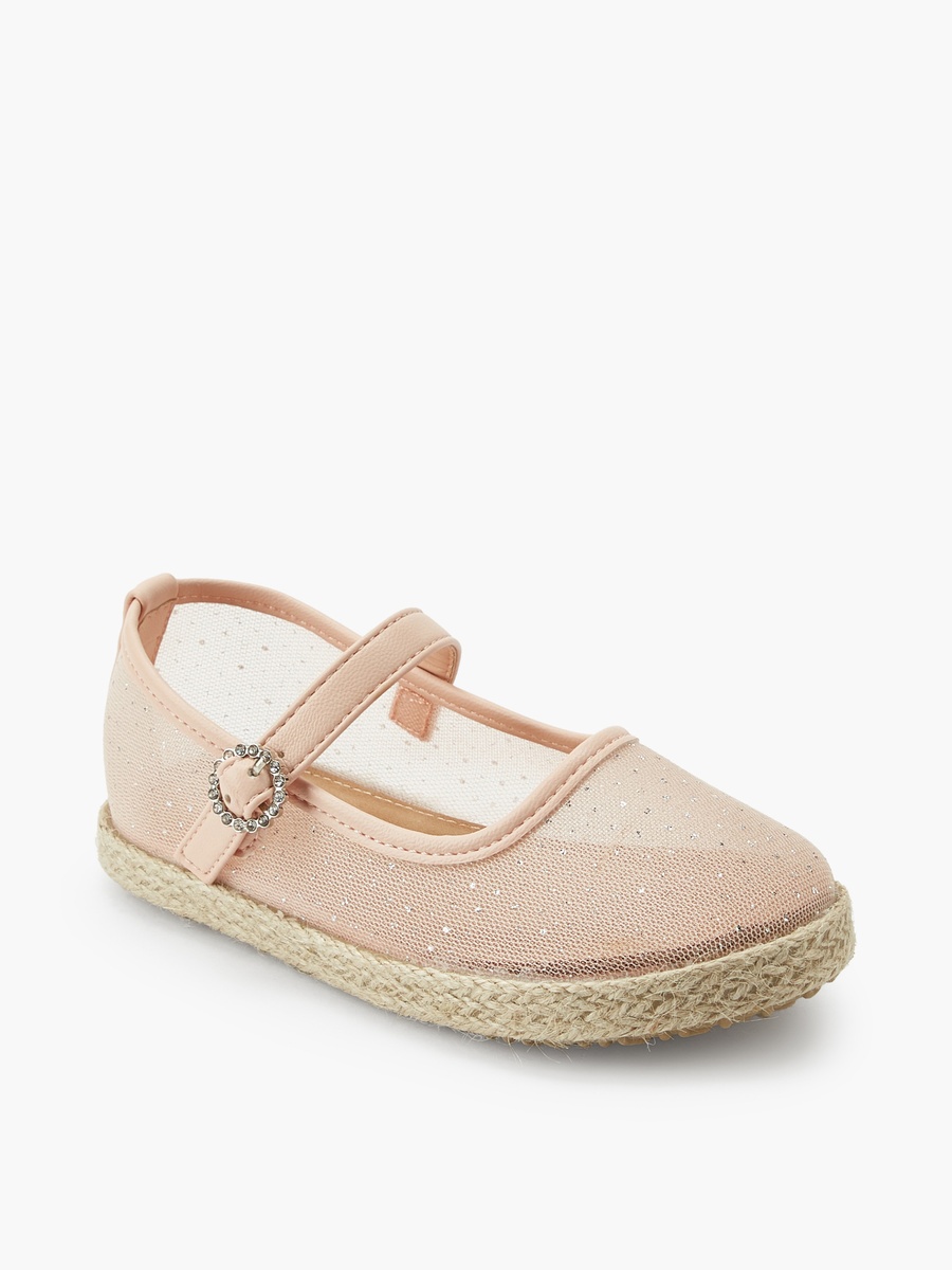 Hook and Loop Espadrille Mary Jane Shoes