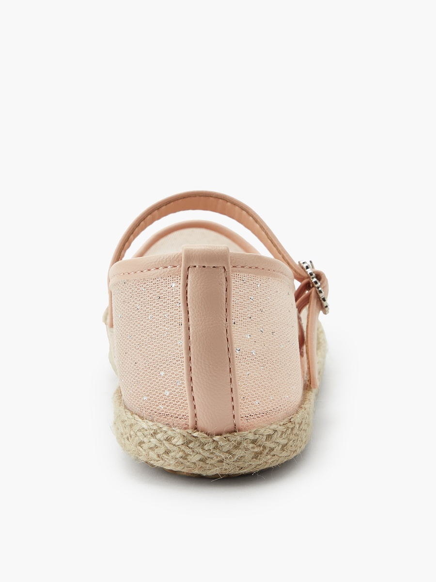 Hook and Loop Espadrille Mary Jane Shoes