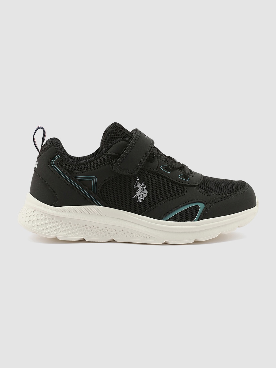 Boys Low-Top Hook and Loop Casual Sneakers