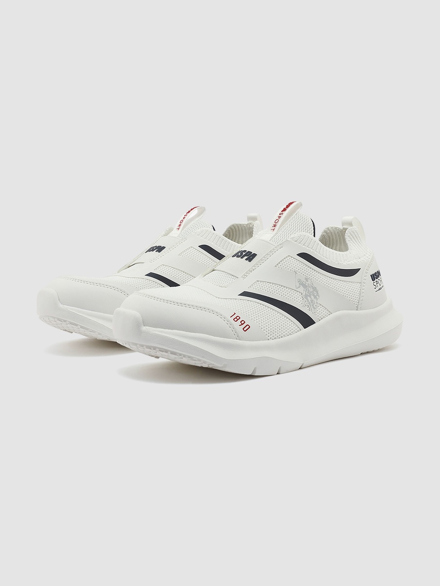 Boys Low-Top Casual Slip-On Sneakers