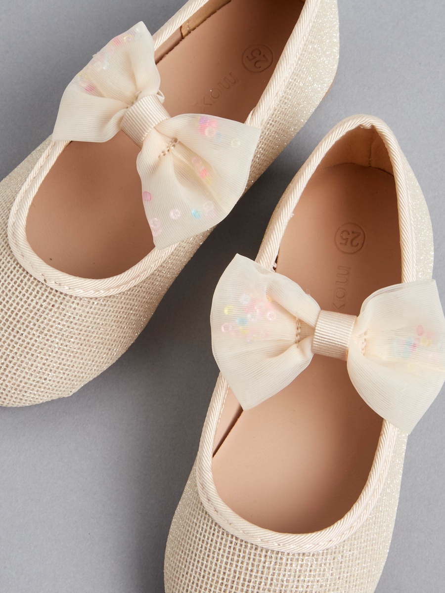 Bow Detail Ballerina Shoes