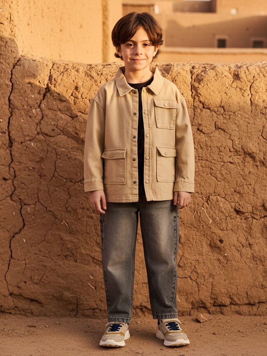 Collared Utility Shacket