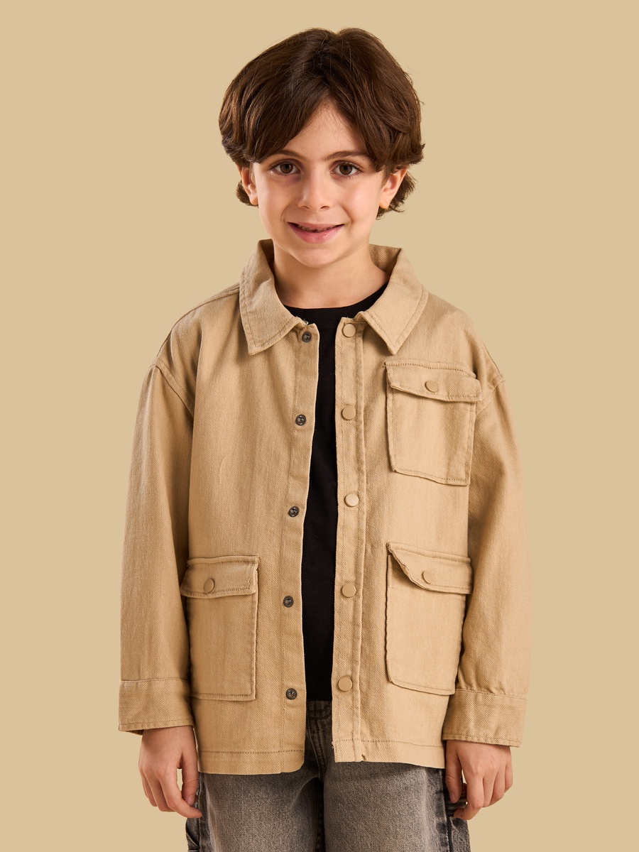 Collared Utility Shacket