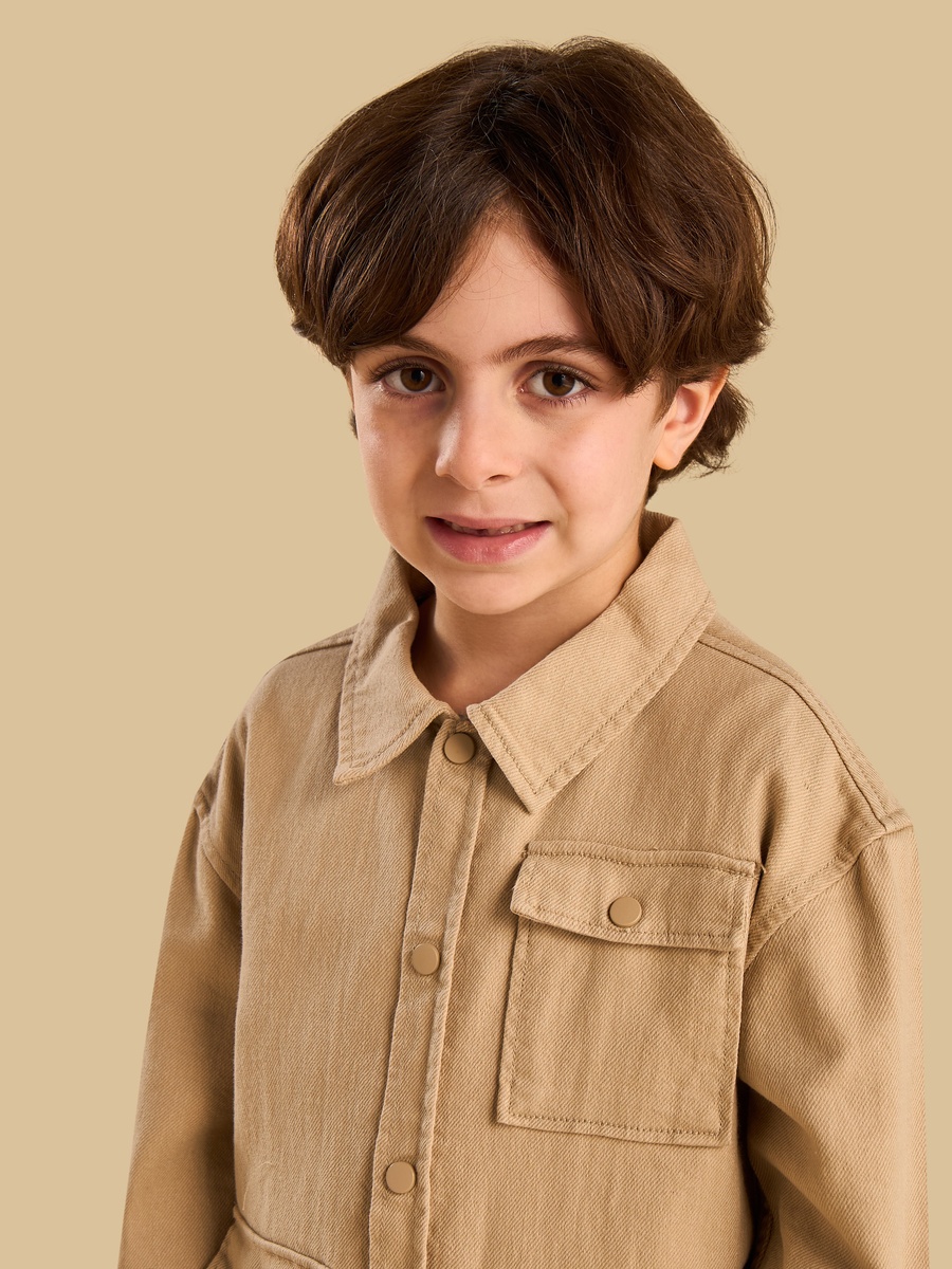 Collared Utility Shacket